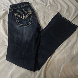 Miss Me Dark Blue Women's Jeans 28